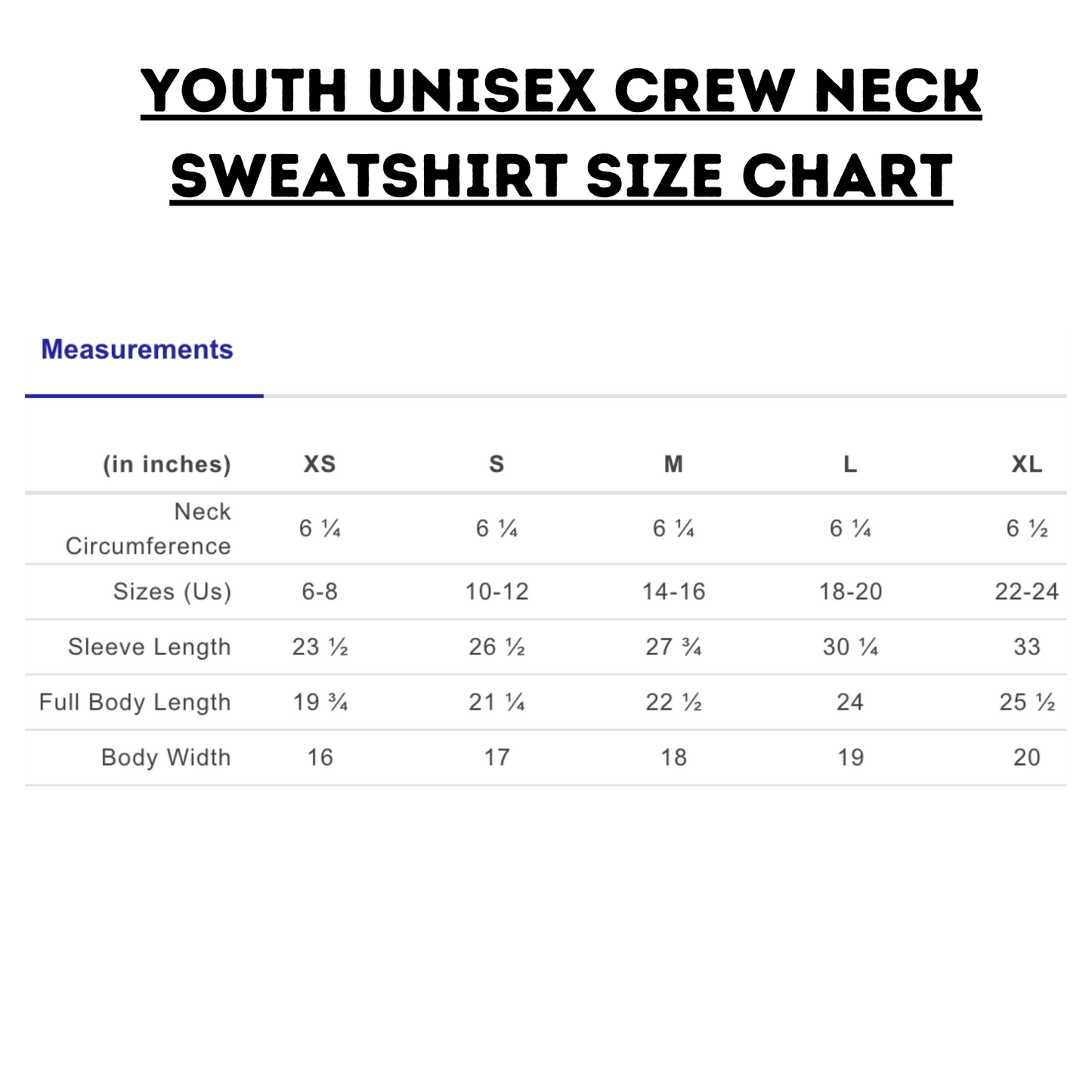 Youth Unisex Heavy Blend Crew Sweatshirt