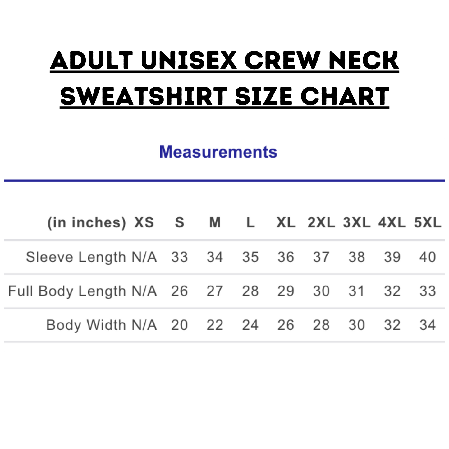 Unisex Heavy Blend Crew Neck Sweatshirt