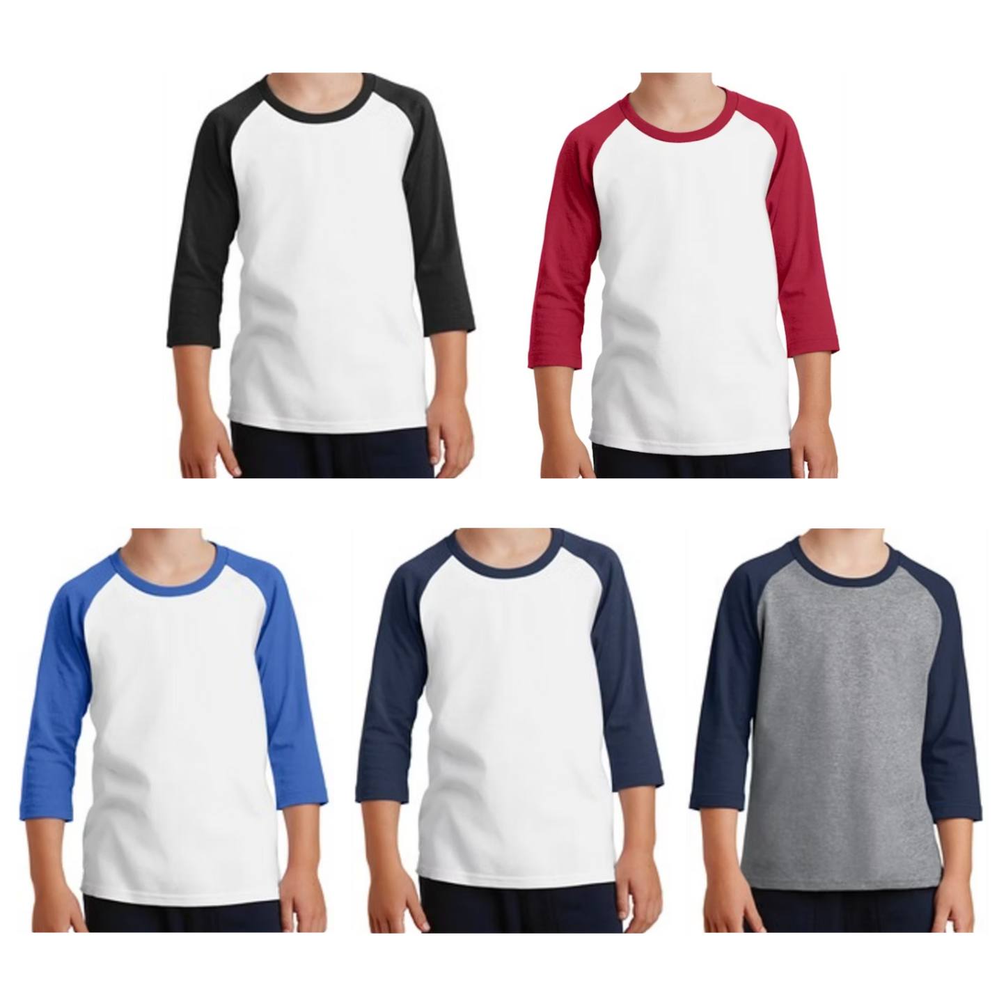 Youth Unisex Raglan Tee