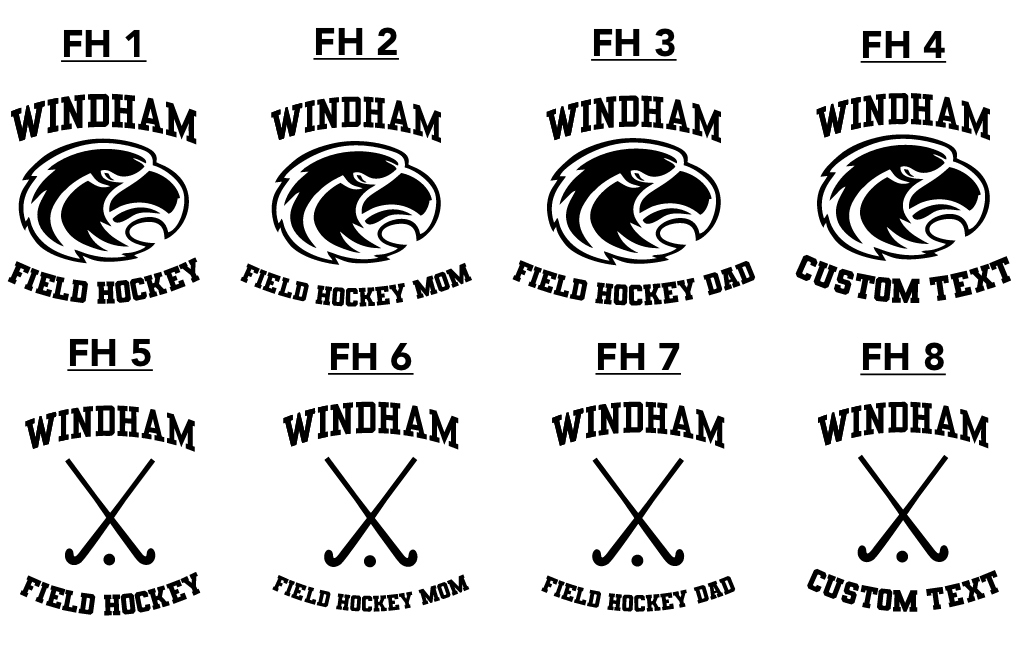 WHS Field Hockey Fan Custom Tumblers