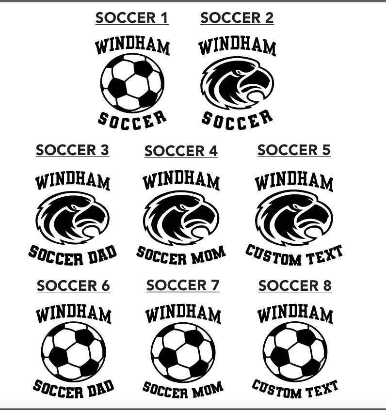 WHS Soccer Fan Custom Tumblers