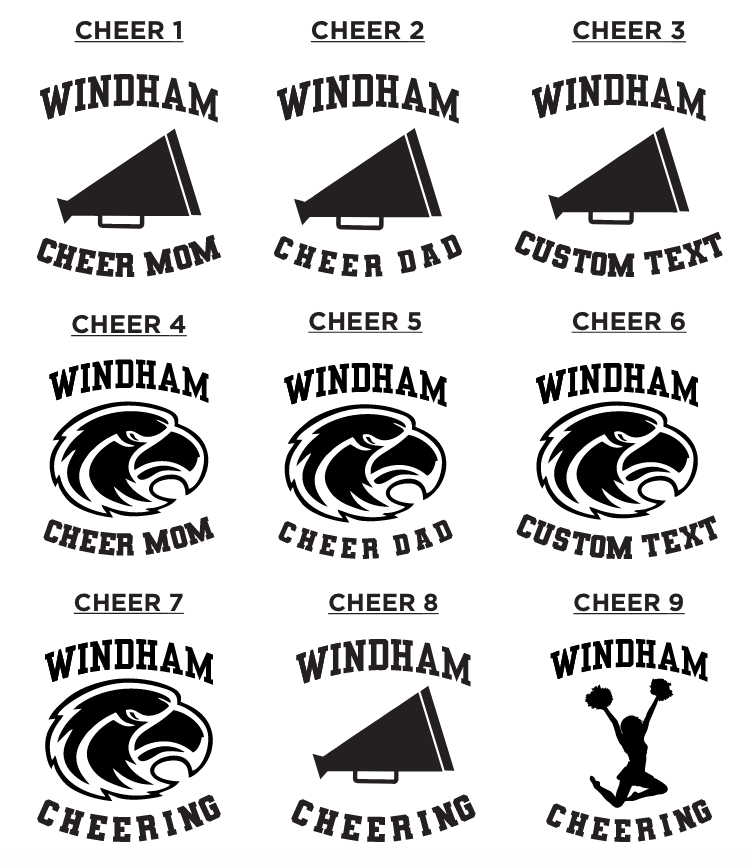 WHS Cheer Fan Custom Tumblers