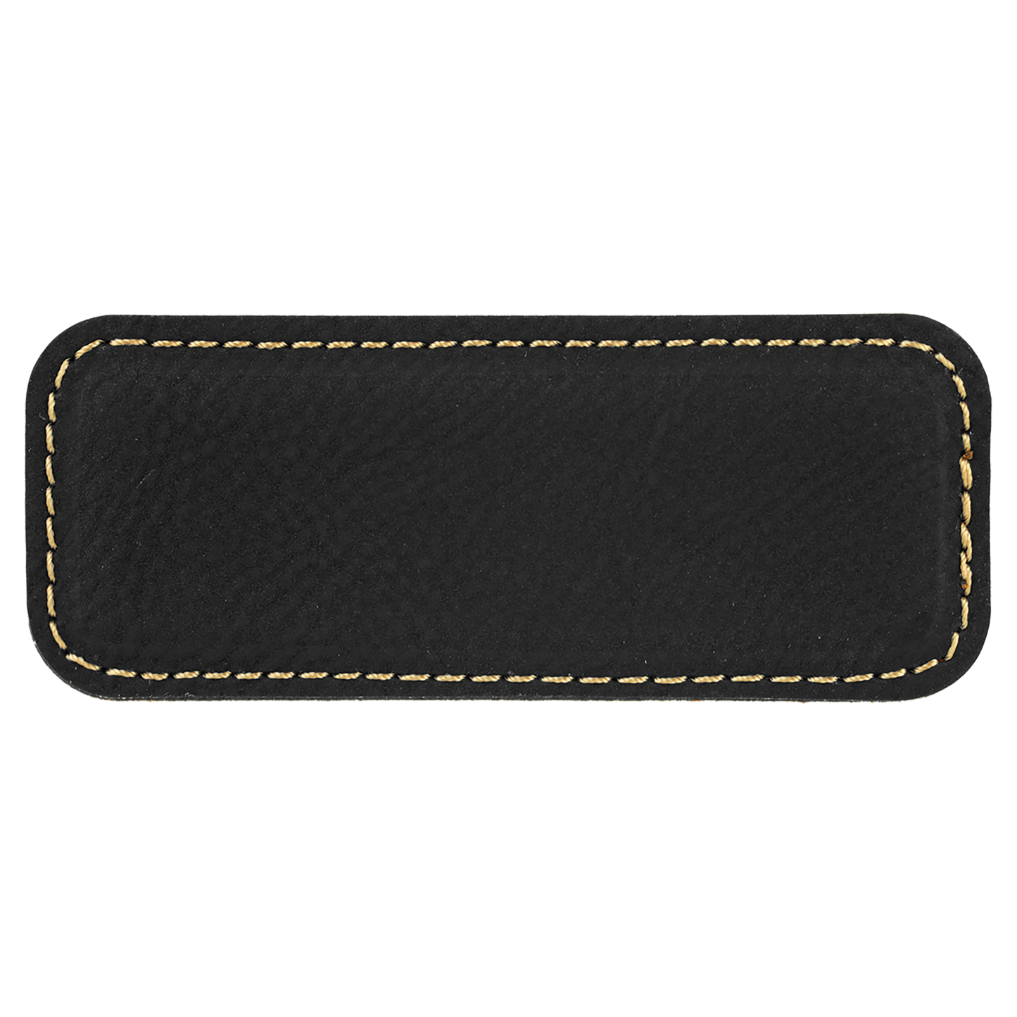 Custom Leatherette Magnetic Badges