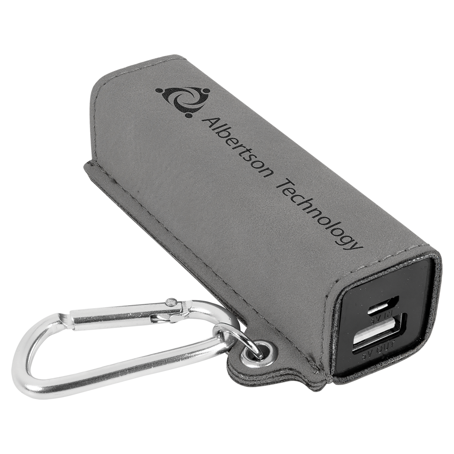 Leatherette Power Bank Keychains