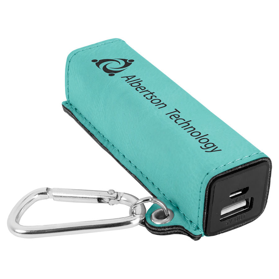 Leatherette Power Bank Keychains
