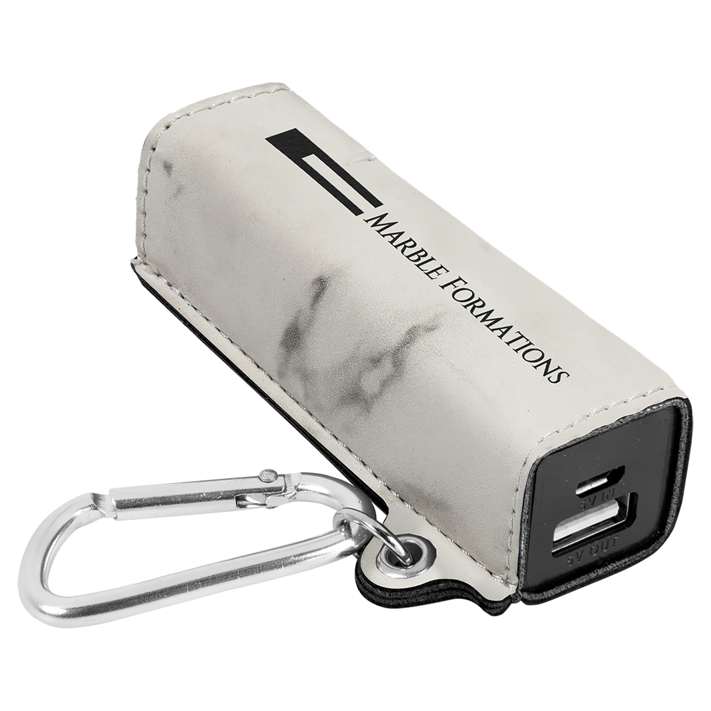 Leatherette Power Bank Keychains