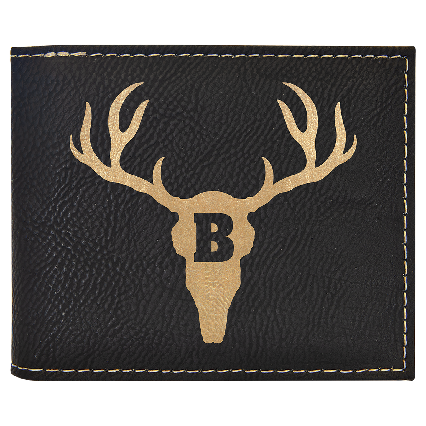 Bifold Leatherette Wallet W/ ID Flip