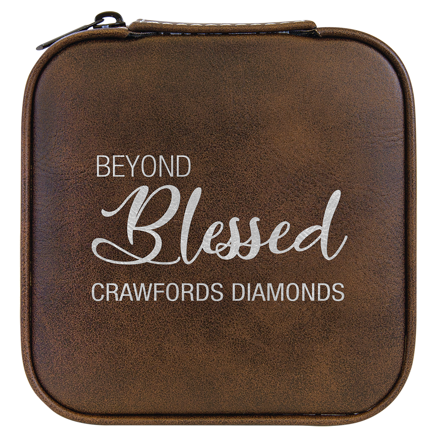 Leatherette Travel Jewelry Box