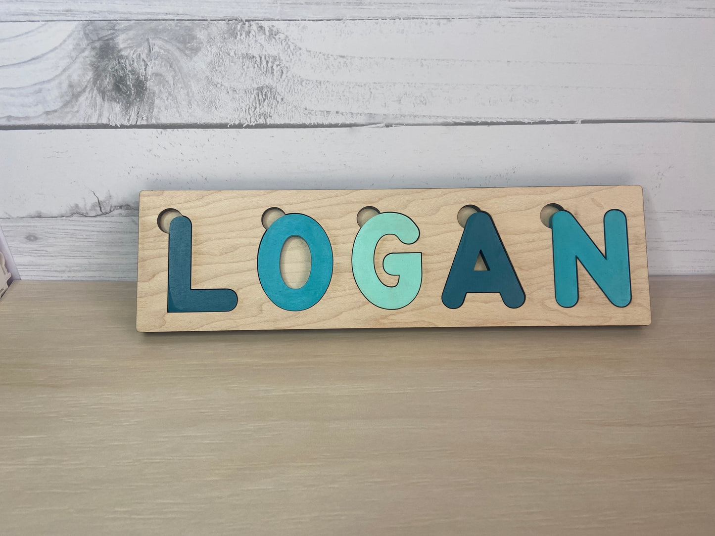 Custom Wooden Name Puzzle