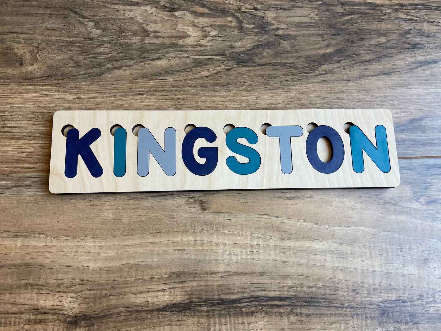 Custom Wooden Name Puzzle