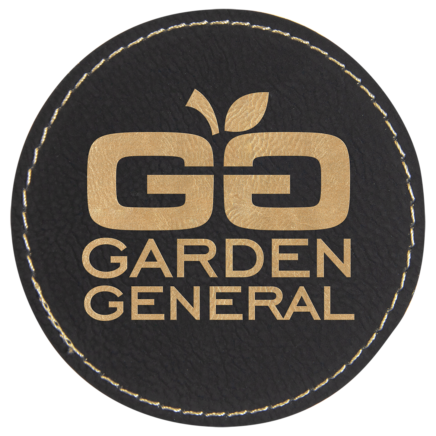 Custom Round Leatherette Patches