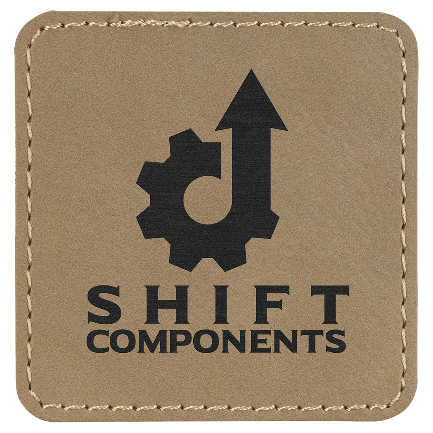 Custom Square Leatherette Patches