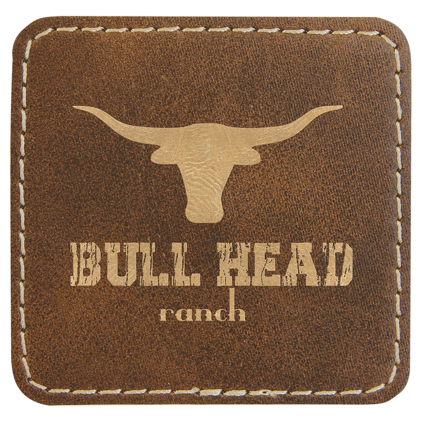 Custom Square Leatherette Patches