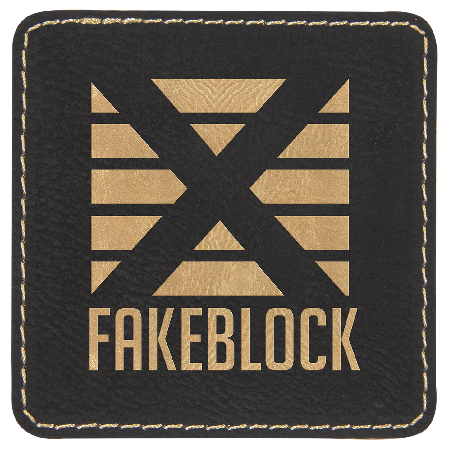 Custom Square Leatherette Patches