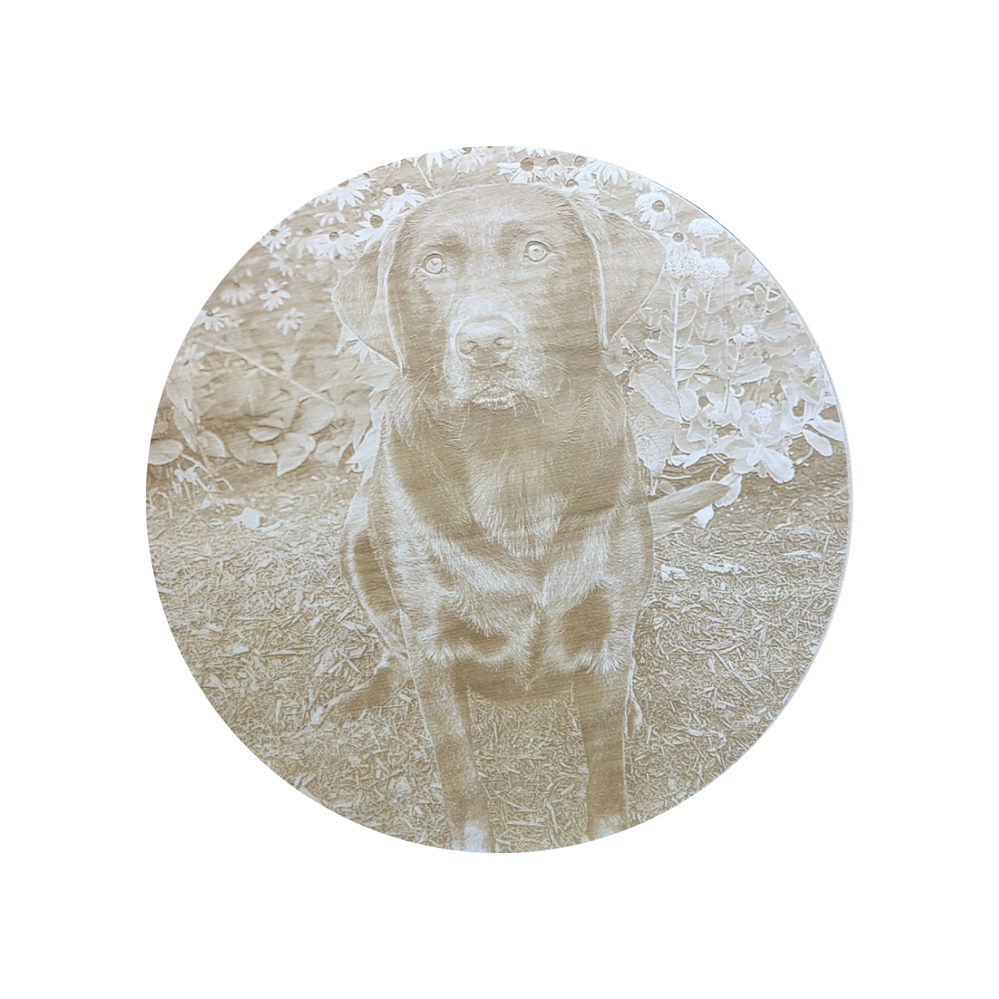 Custom Wood Engraved Portraits