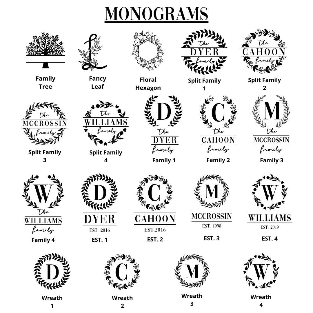 Custom Slate Decor w/ Feet