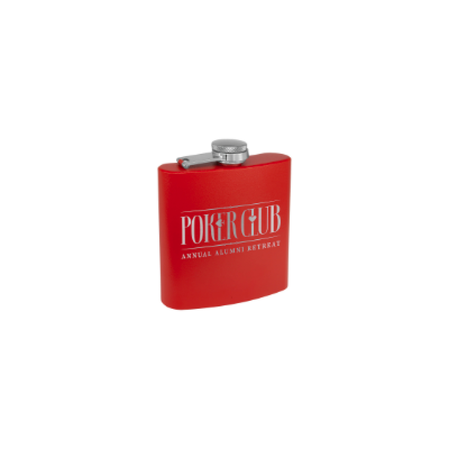 6oz Powder Coated Stainless Flasks