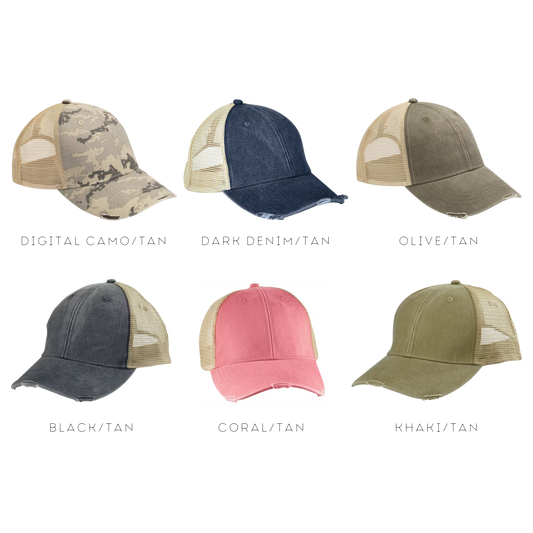 Distressed Ollie Cap