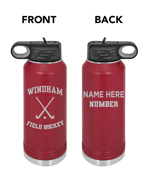 WHS Field Hockey Custom Water Bottles