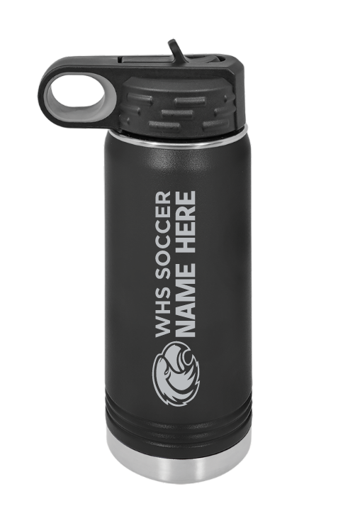 WHS Soccer Custom Water Bottles