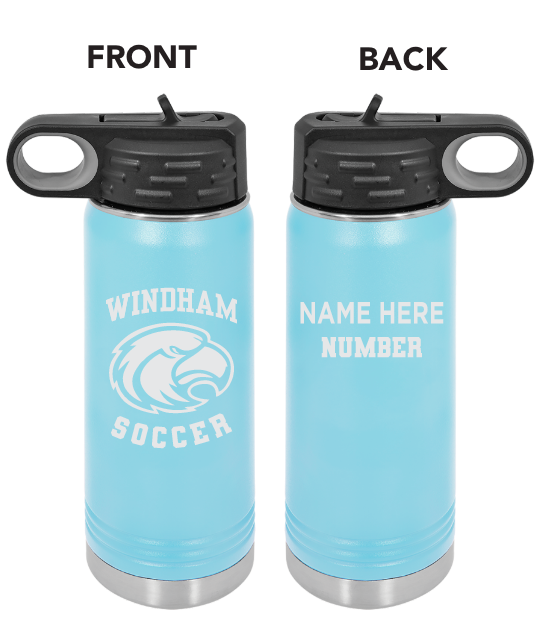 WHS Soccer Custom Water Bottles