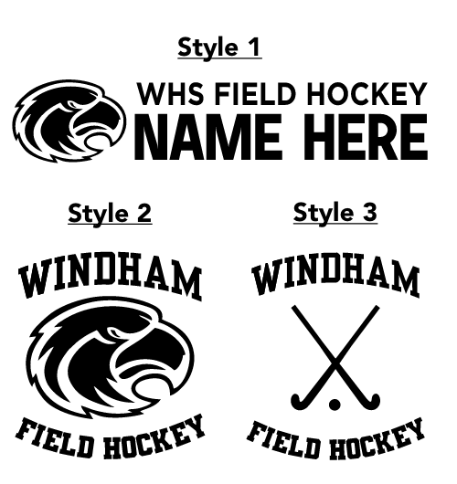 WHS Field Hockey Custom Water Bottles