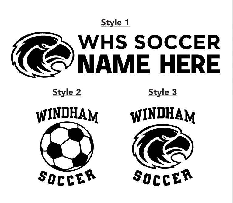 WHS Soccer Custom Water Bottles