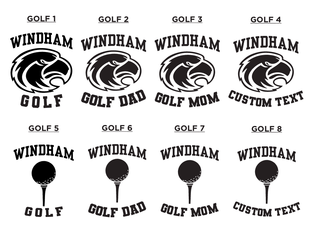 WHS Golf Fan Custom Tumblers