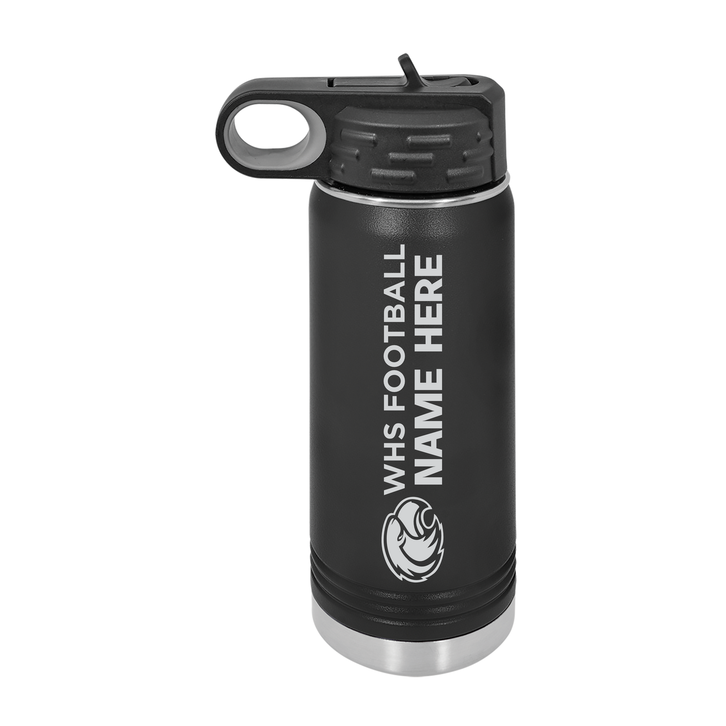 WHS Football Custom Water Bottles