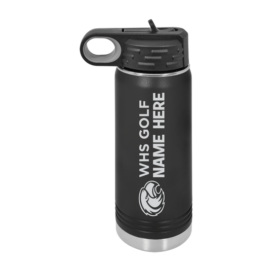 WHS Golf Custom Water Bottles