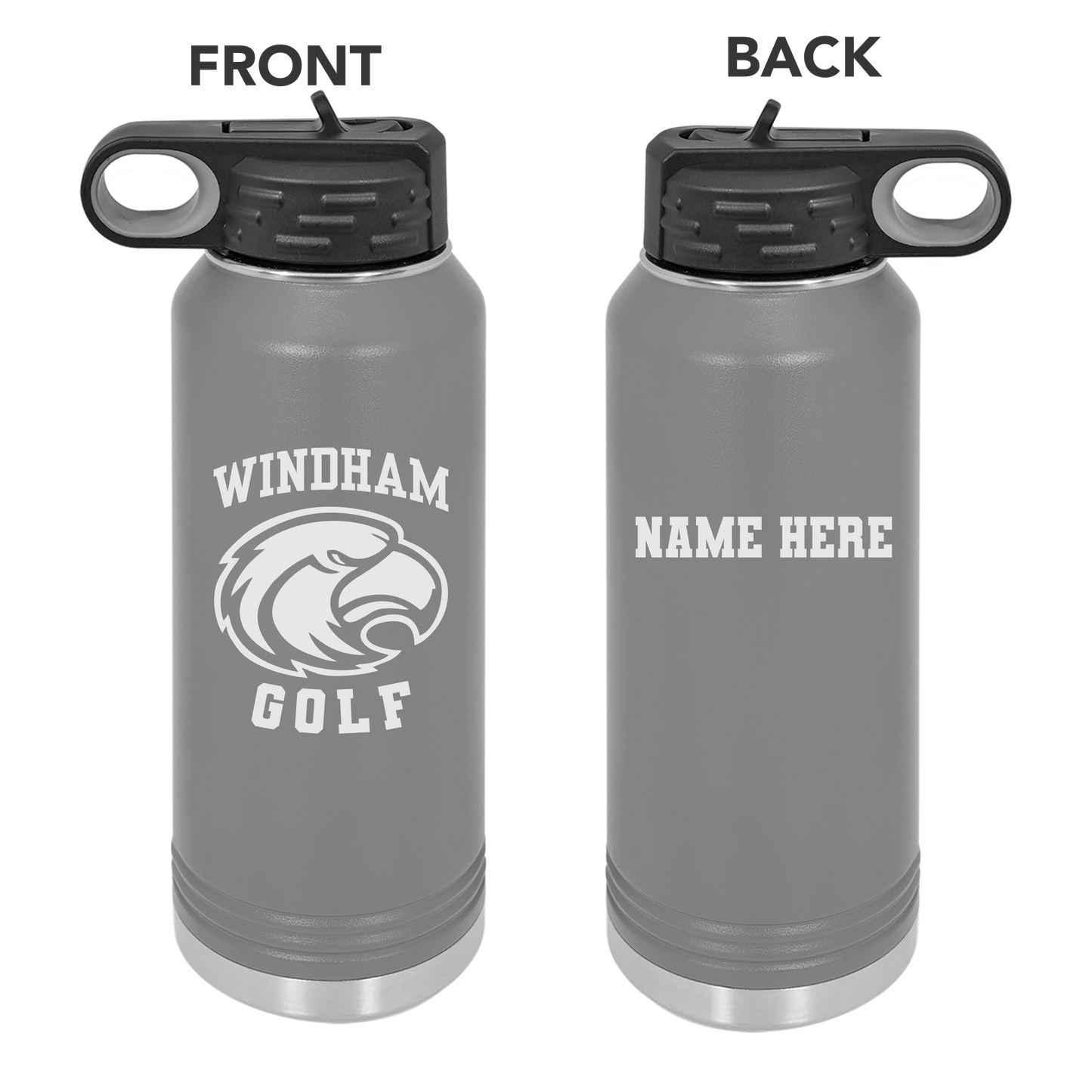 WHS Golf Custom Water Bottles