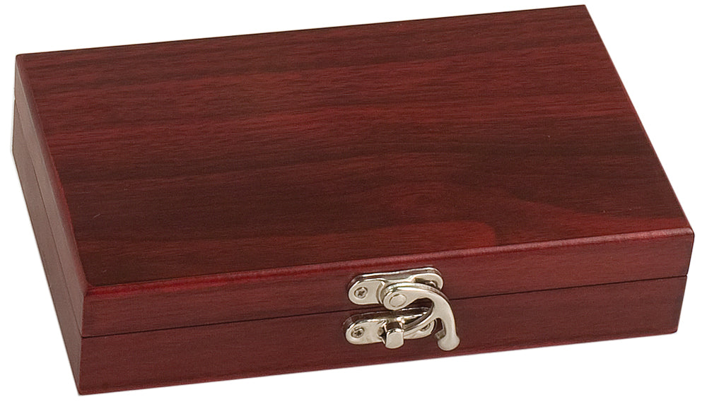 Rosewood Finish Card/Dice Set