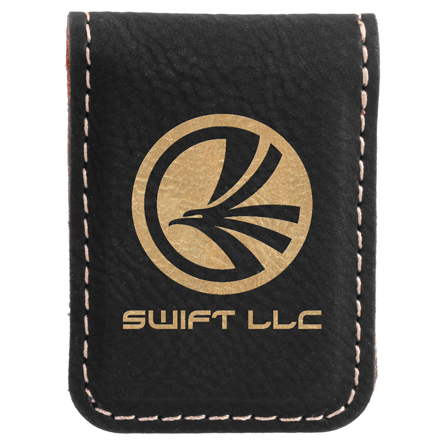 Leatherette Money Clip