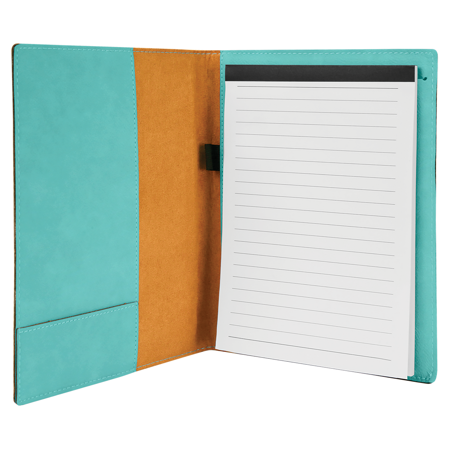 Leatherette Portfolio with Notepad