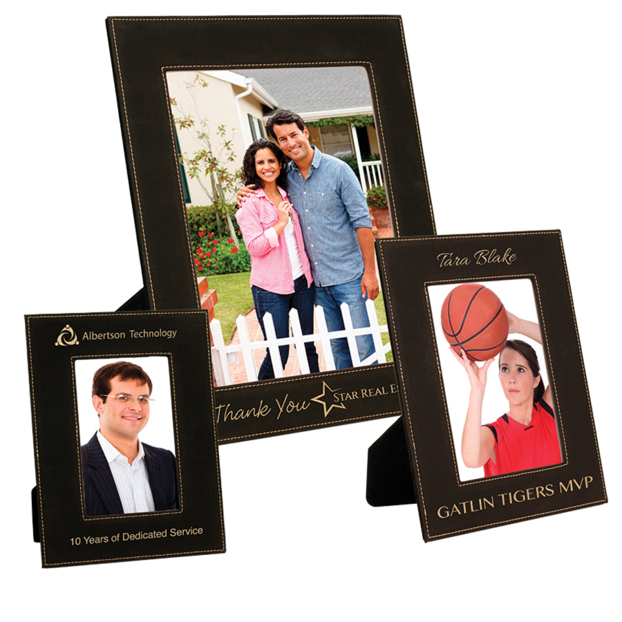 Custom Leatherette Picture Frames