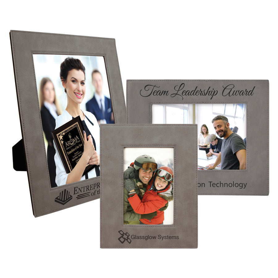 Custom Leatherette Picture Frames