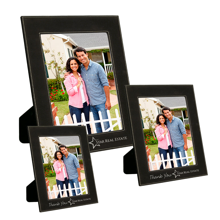 Custom Leatherette Picture Frames