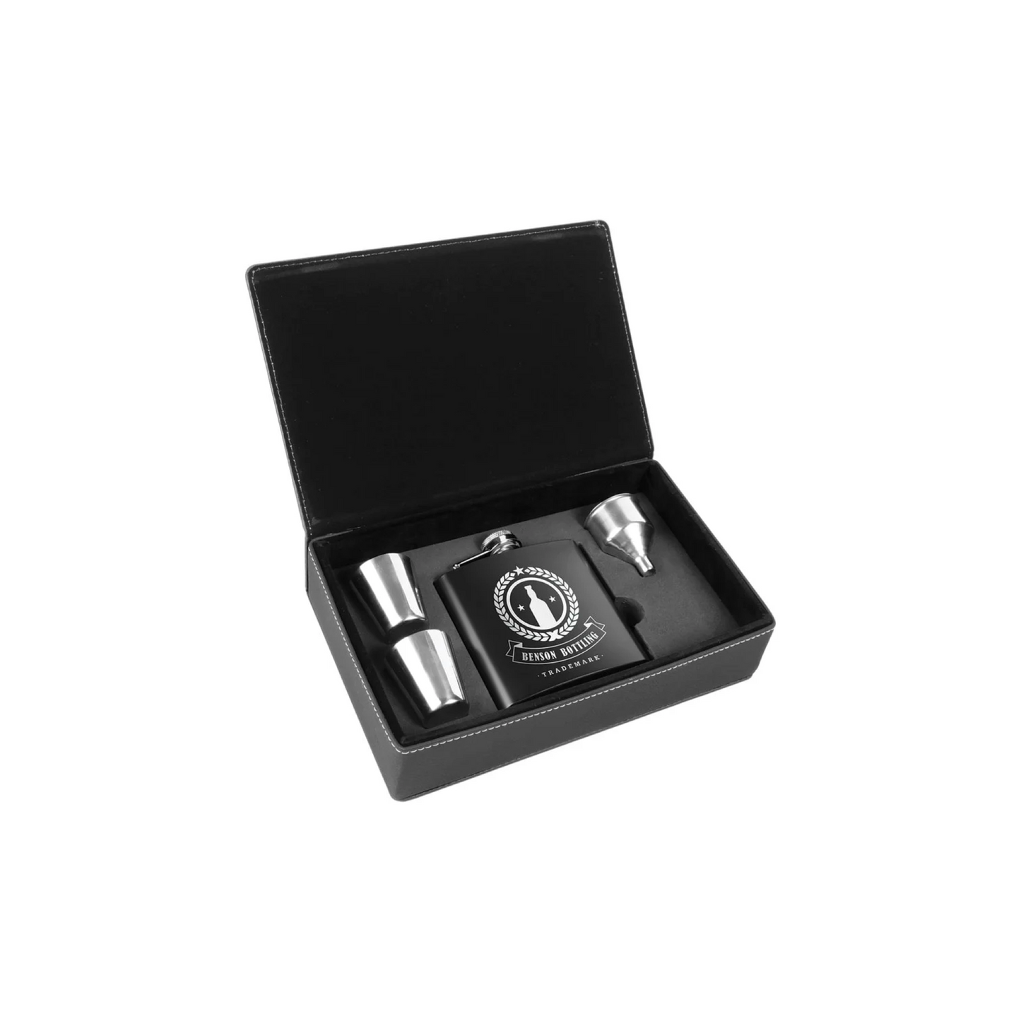 Stainless Steel Flask Gift Box Set